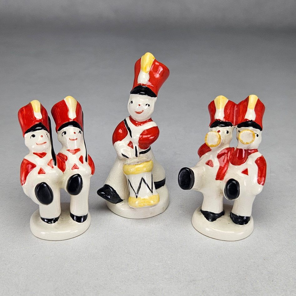 Beswick toy soldier band figurines set of three, ceramic product view 1