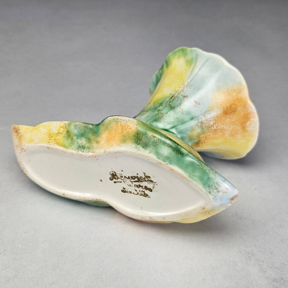 Beswick Ware sculptural leaf vase, ceramic product view 5