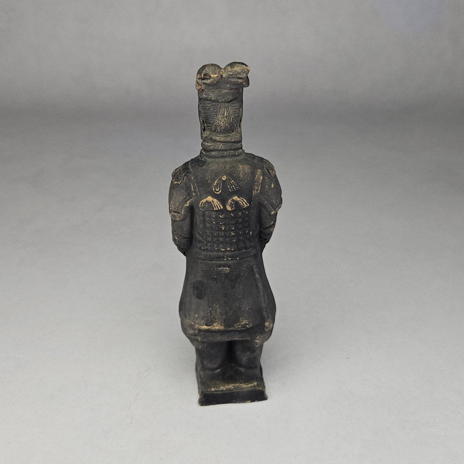 Vintage Chinese Terracotta Warrior Officer Statue