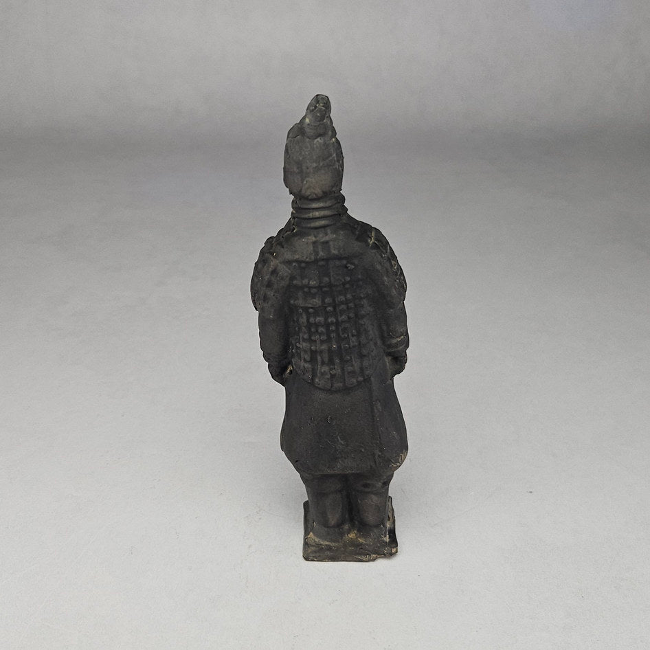 Vintage Chinese Terracotta Warrior Standing Statue