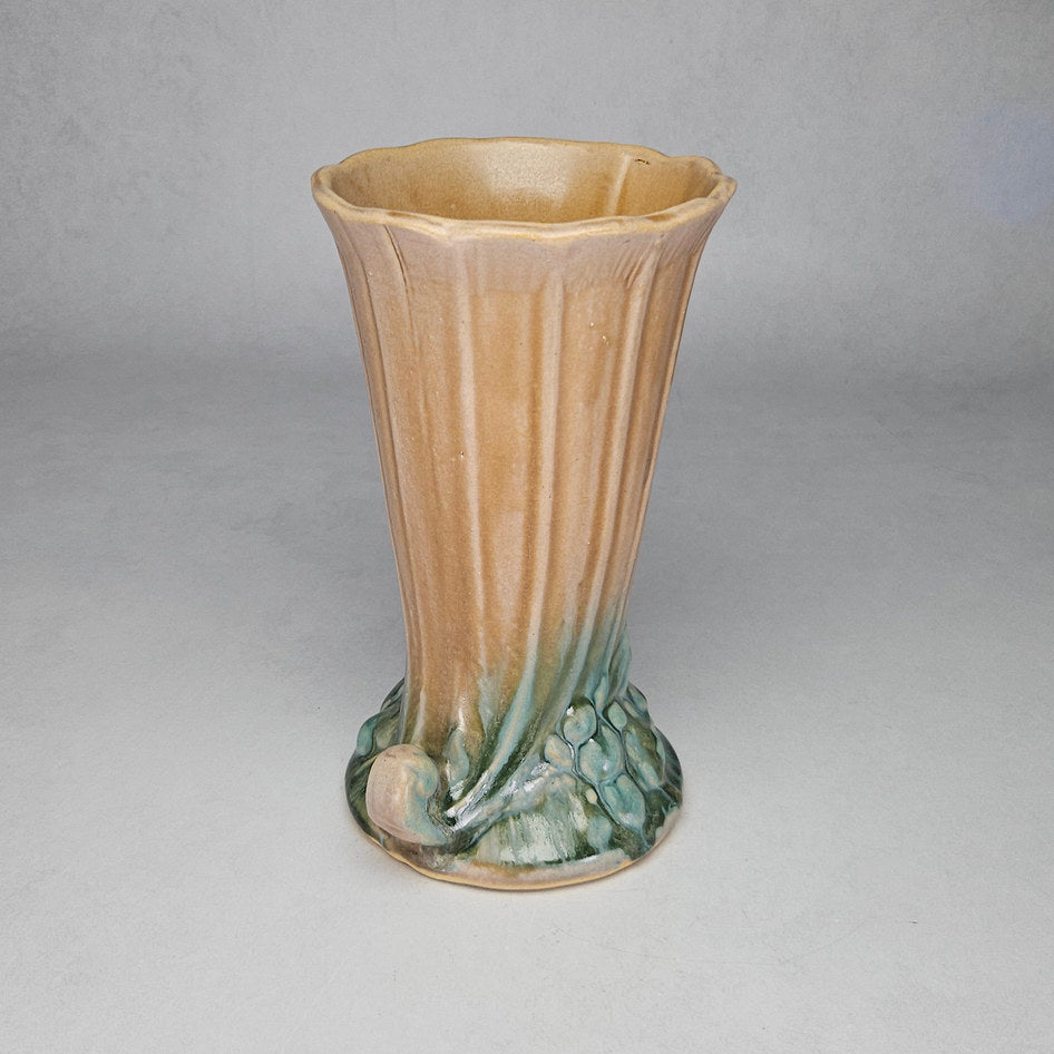 Vintage Nelson McCoy Berries and Leaves Ceramic Vase