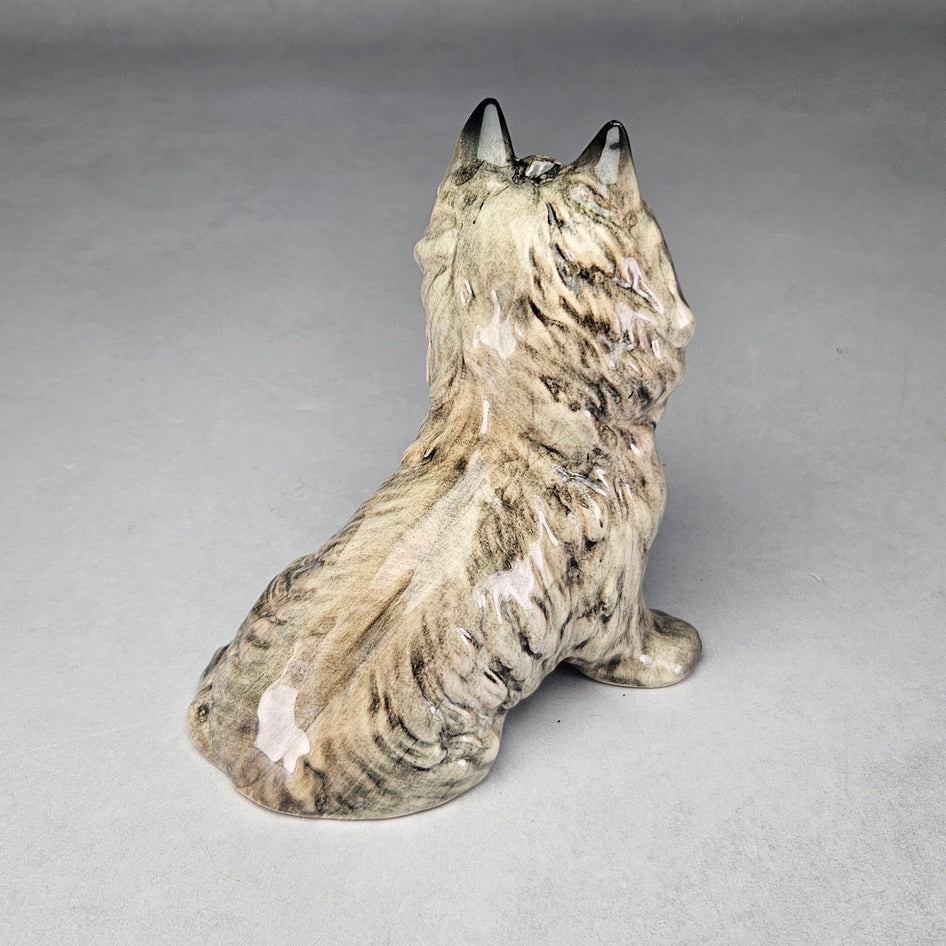 Vintage SylvaC 1414 Grey Scottie Terrier Dog Figurine, view 3
