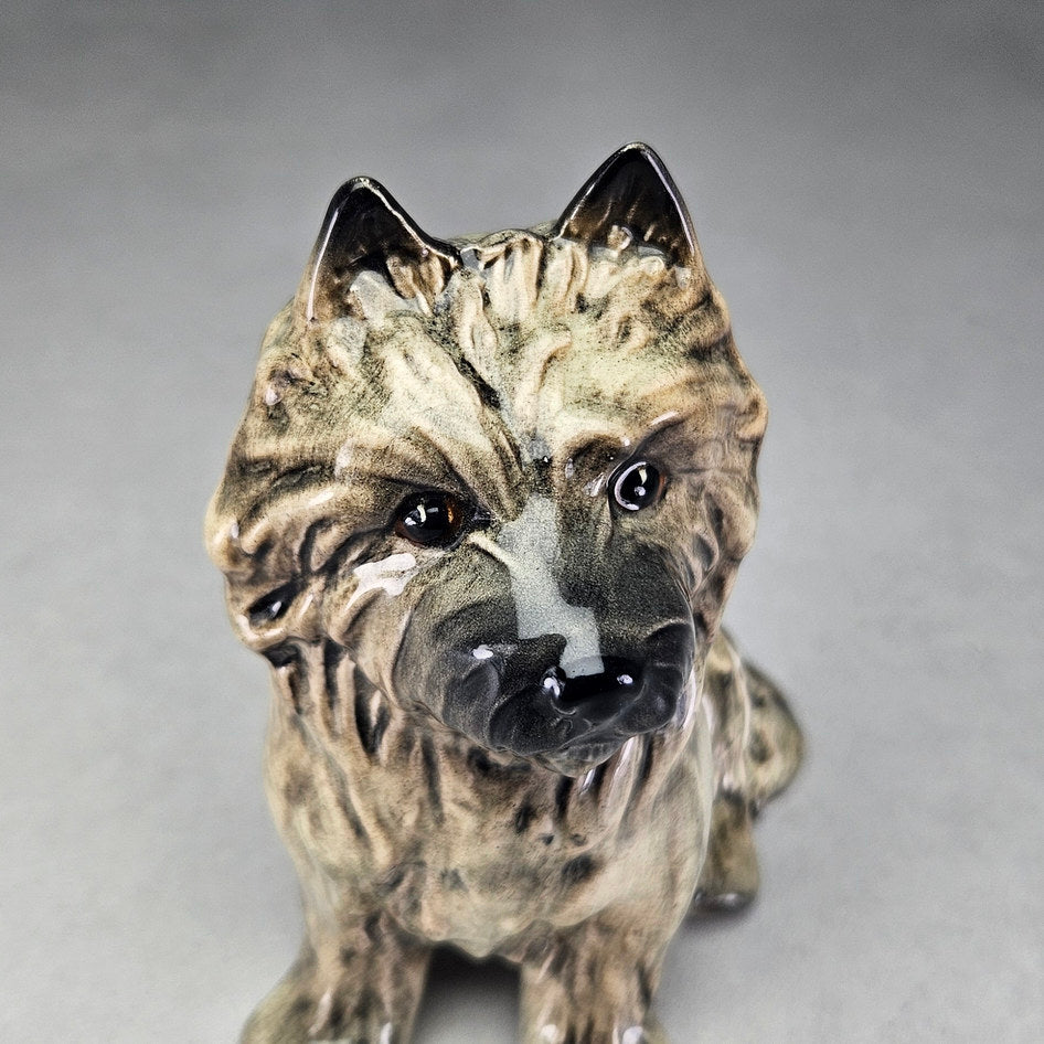 Vintage SylvaC 1414 Grey Scottie Terrier Dog Figurine, view 4
