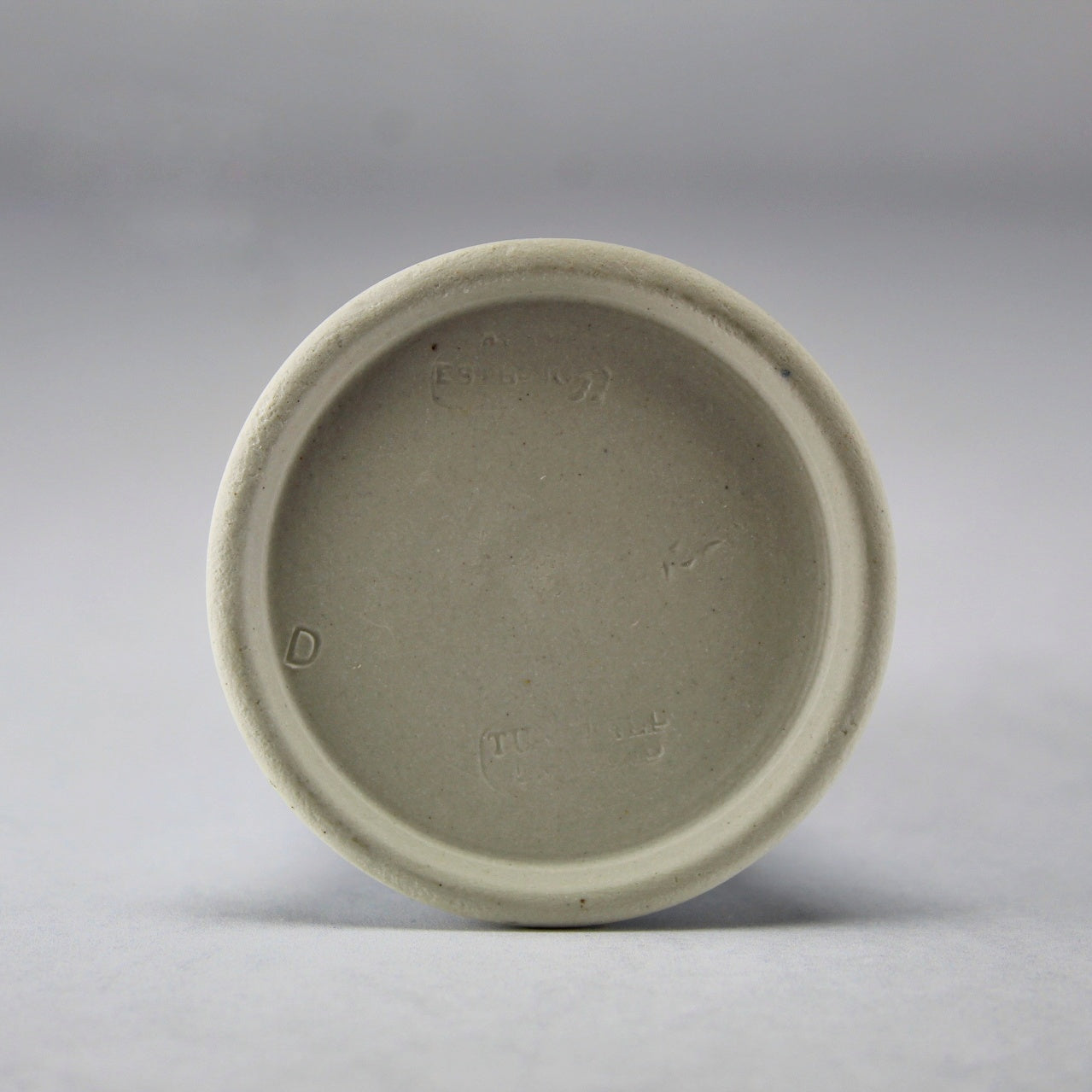 William Adams & Sons White on Cobalt Blue Jasperware Vase