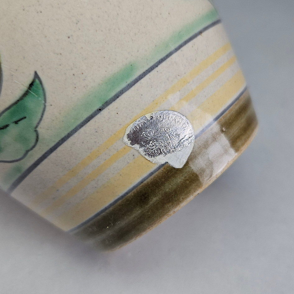 Zuid-Holland Gouda France Pattern Pottery Vase Model 284X