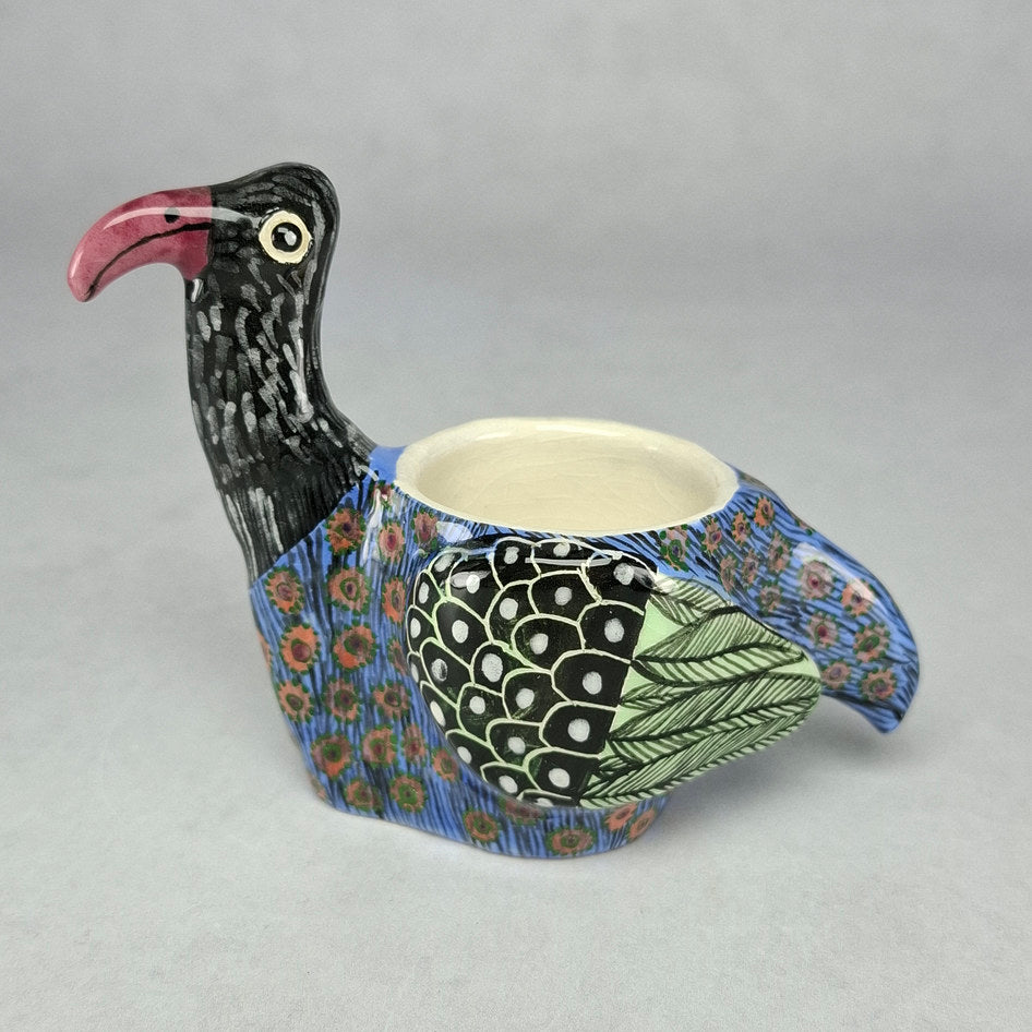 Ardmore Hand-Painted Bird Egg Cup 1997