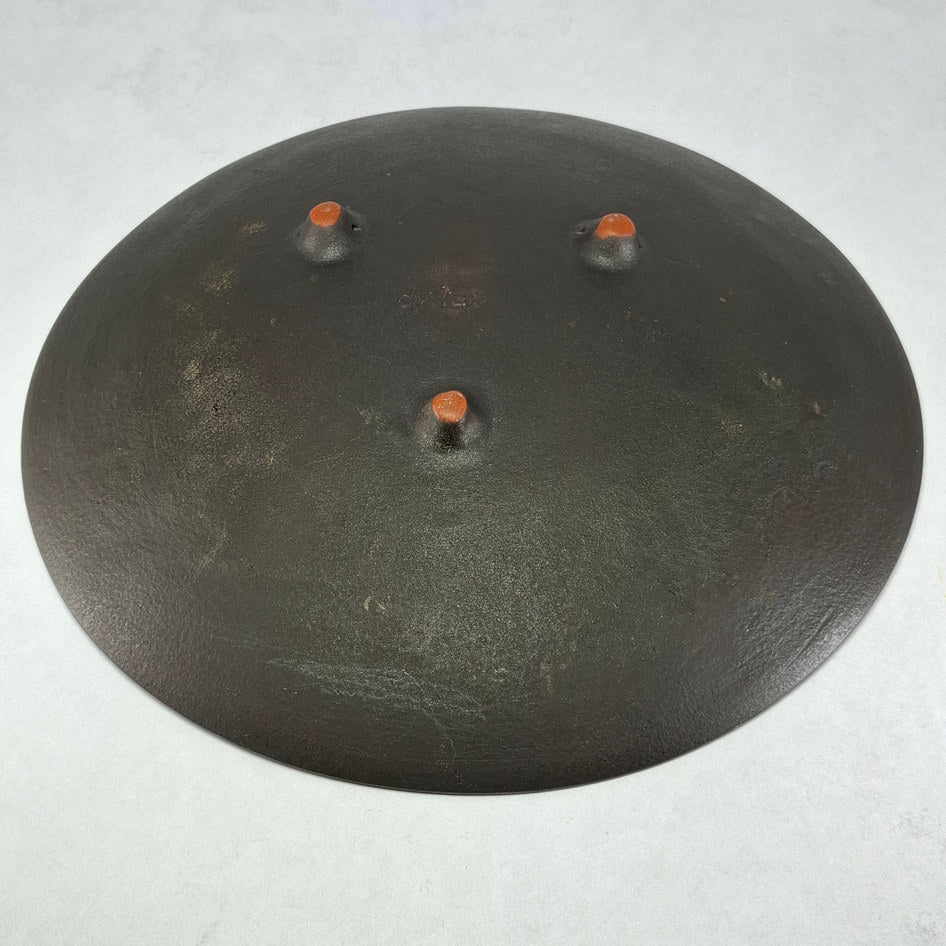 Dykor Studio Pottery Abstract Art Plate on Three Feet