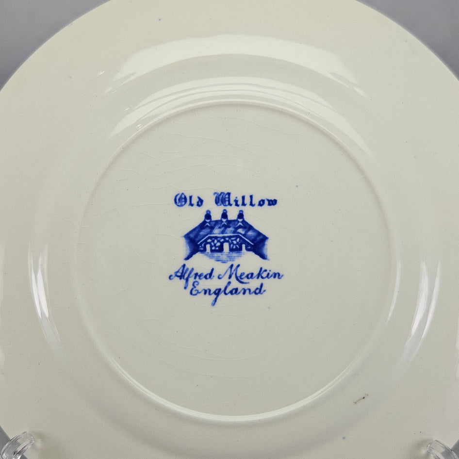 Alfred Meakin Old Willow Blue and White Side Plate