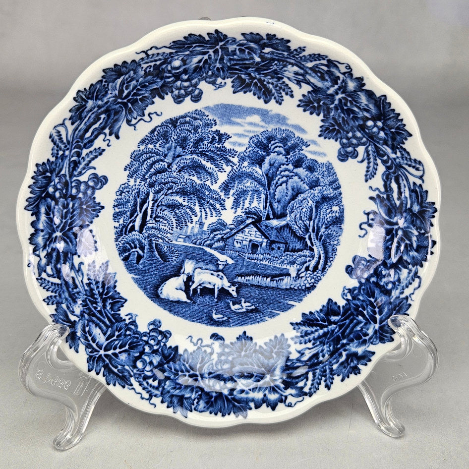 Booths British Scenery A8024 Blue and White Small Bowl, view 2