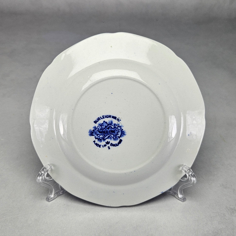 Burleigh Ware Blue Willow Gilt Side Plate, view 4