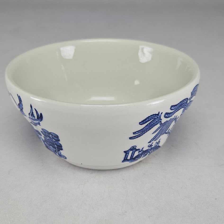 Churchill Blue Willow Ceramic Sugar Bowl