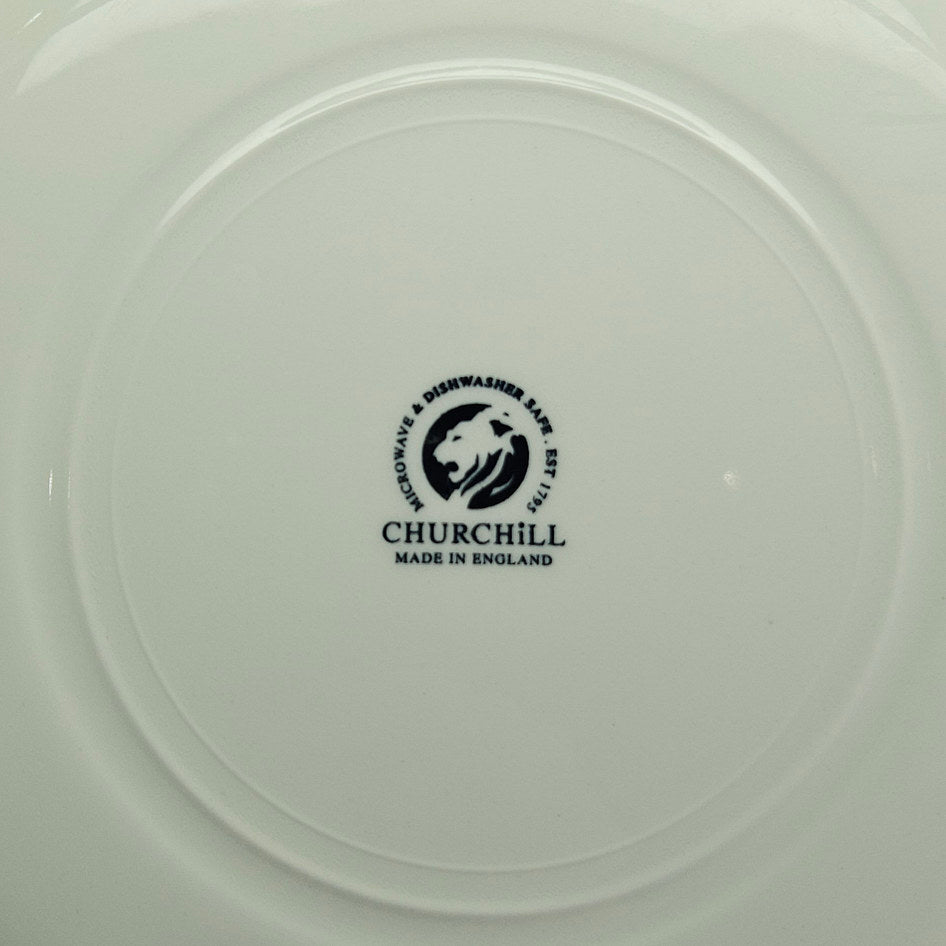 Churchill Blue Willow English Charger Plate
