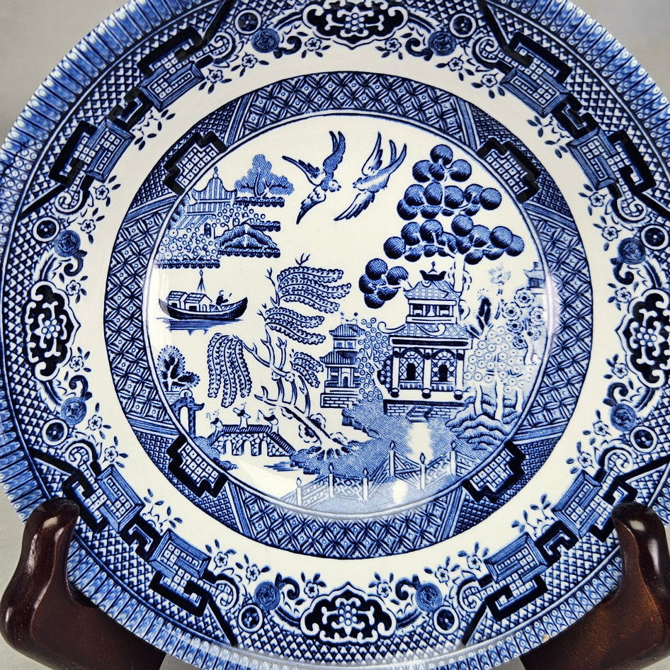 Churchill Blue Willow English Small Bowl, view 3