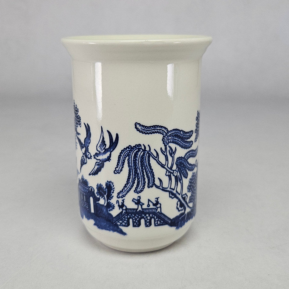 Churchill Blue Willow Tall Ceramic Tea Mug