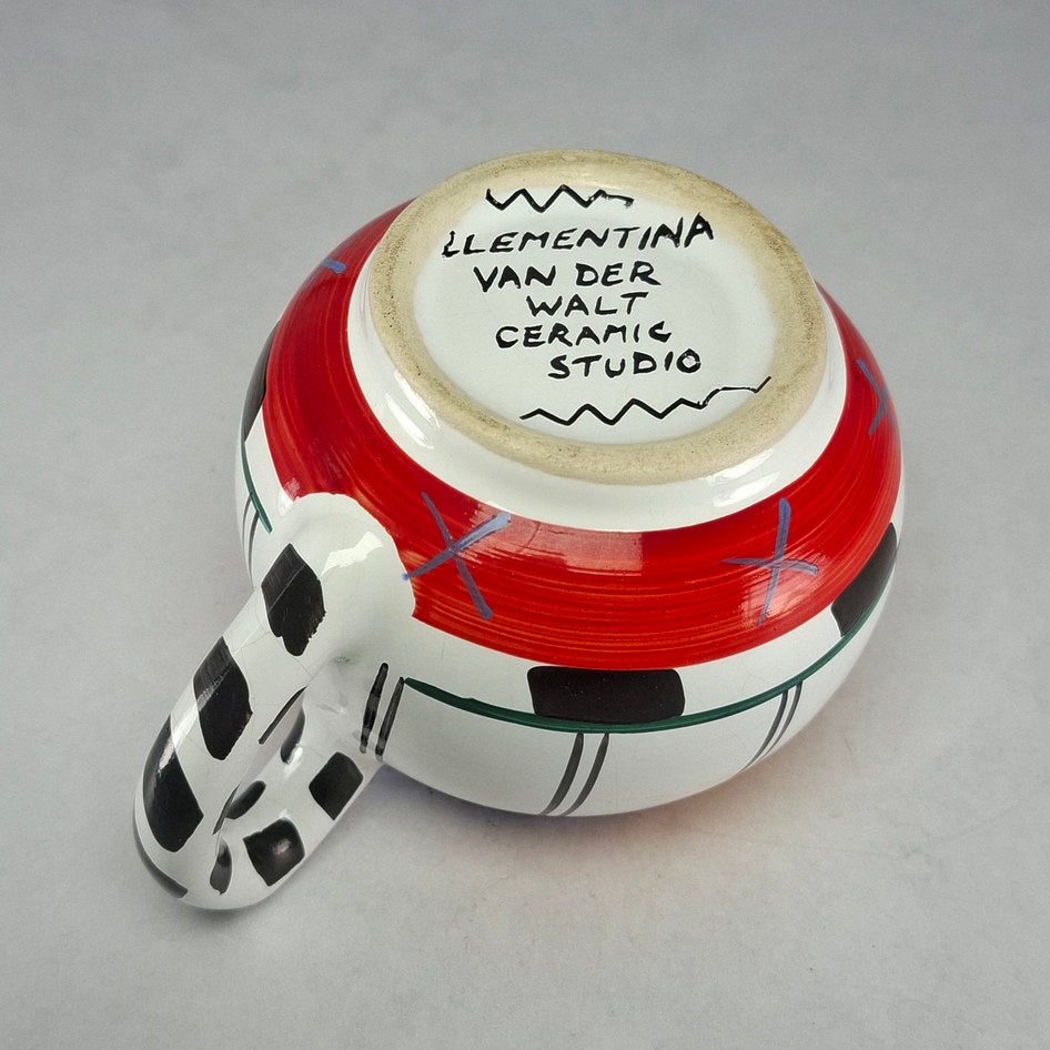 Clementina Van Der Walt Colourful Ceramic Milk Jug