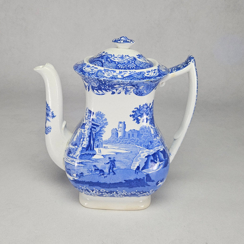 Copeland Spode Italian lidded coffee pot front view