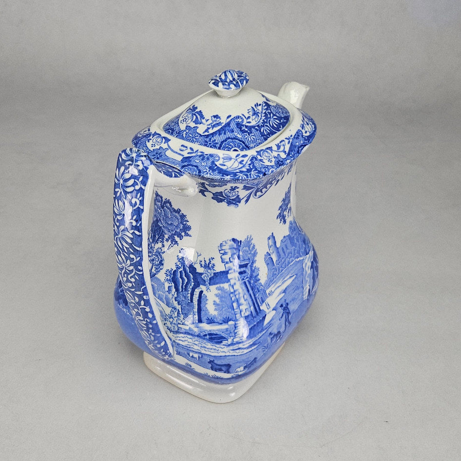 Copeland Spode coffee pot showing handle and spout