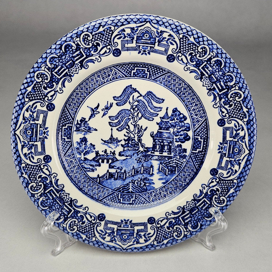 Delft Blue Holland Willow-Style Side Plate
