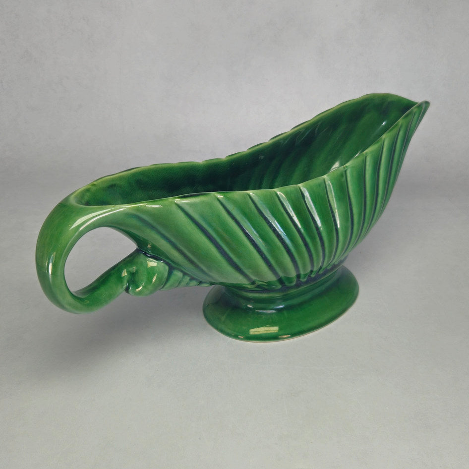 Drostdy 156 Green Handled Pedestal Bowl