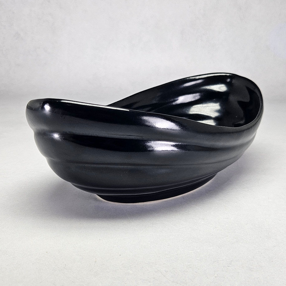 Drostdy Ware 241 Black Boat Shaped Bowl