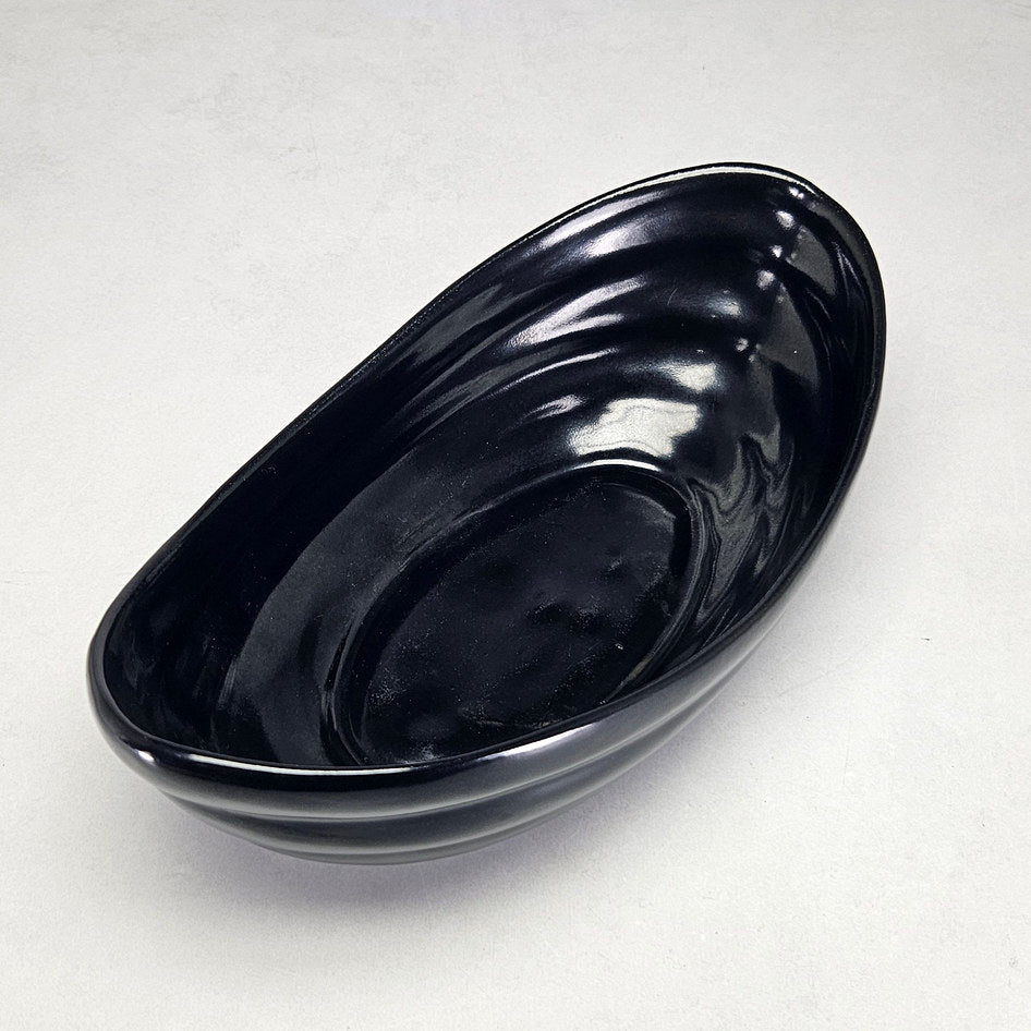 Drostdy Ware 241 Black Boat Shaped Bowl