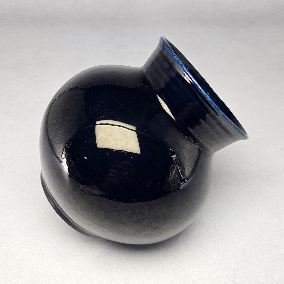 Drostdy Ware Dark Cobalt Blue Rounded Vase