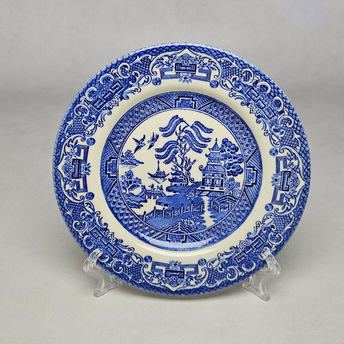 EIT England Blue Willow Ceramic Side Plate, view 1