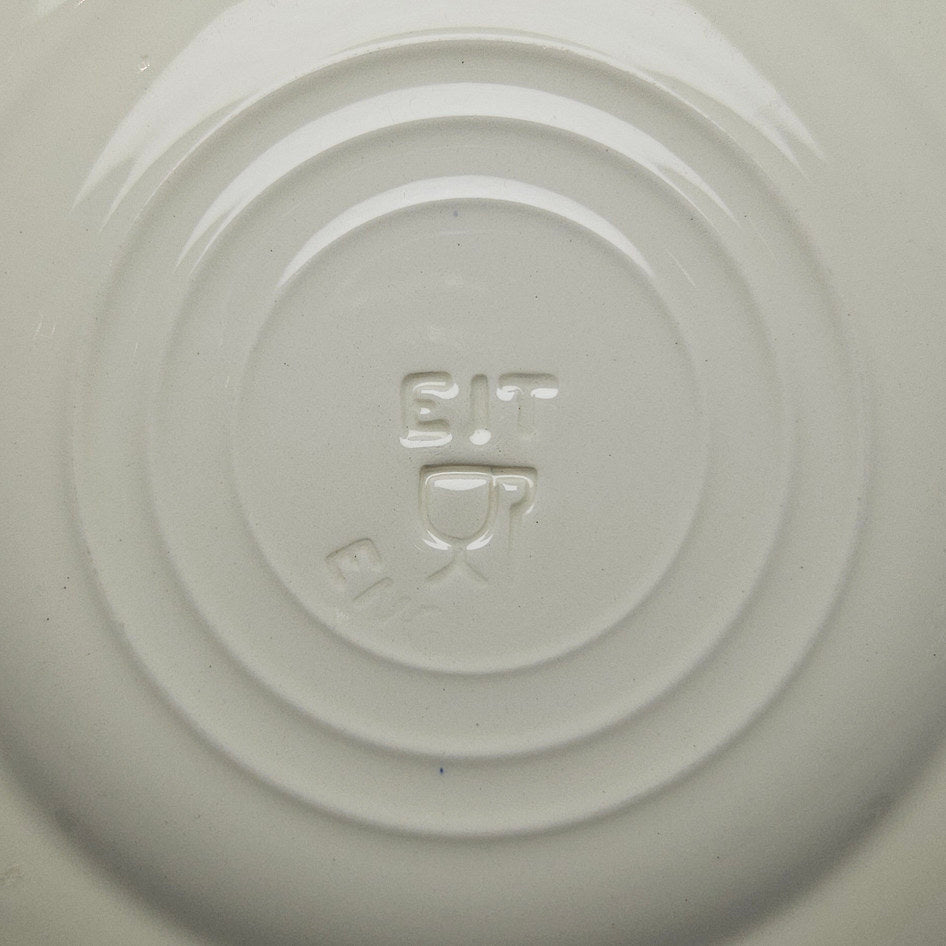 EIT England Blue Willow Ceramic Side Plate
