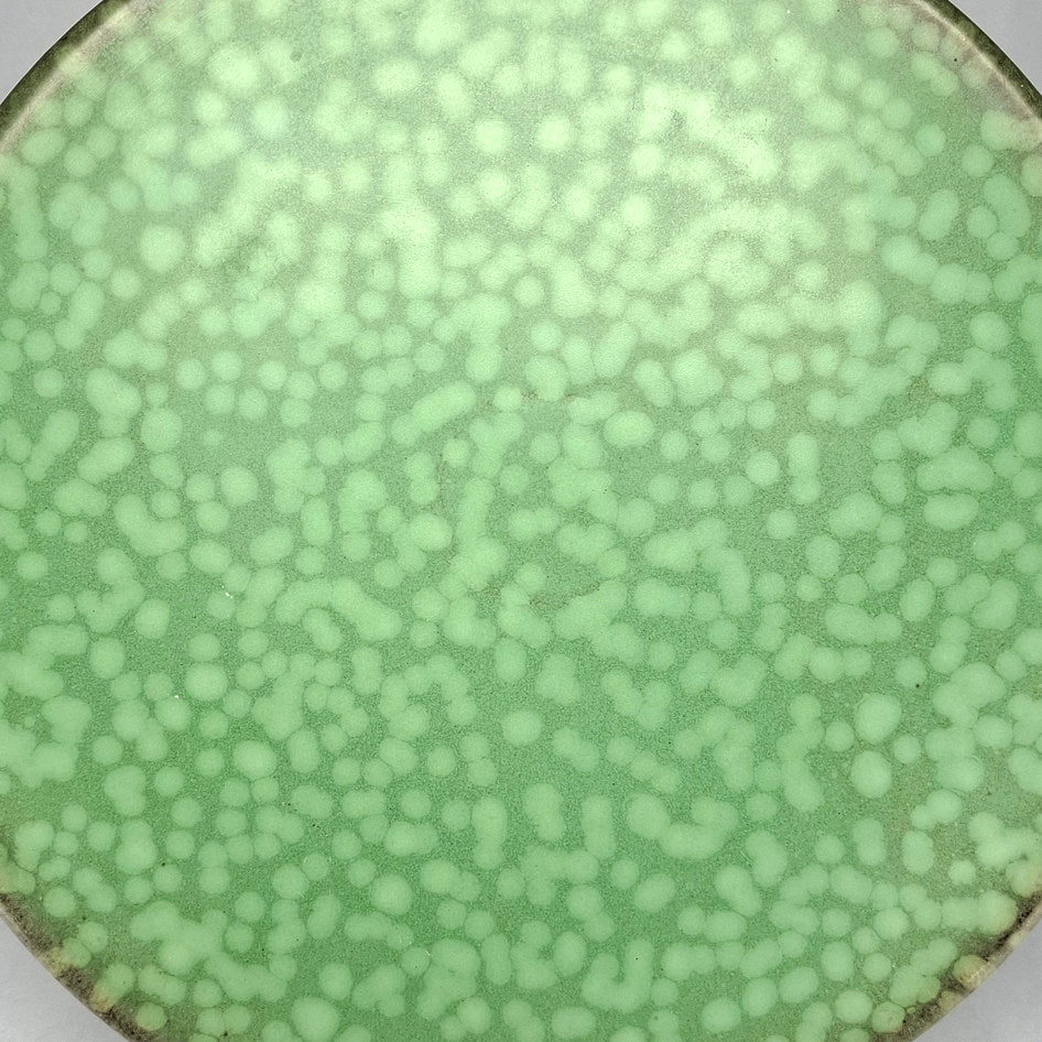 Elsterwerda Art Deco Mottled Ombré Green Serving Plate M65