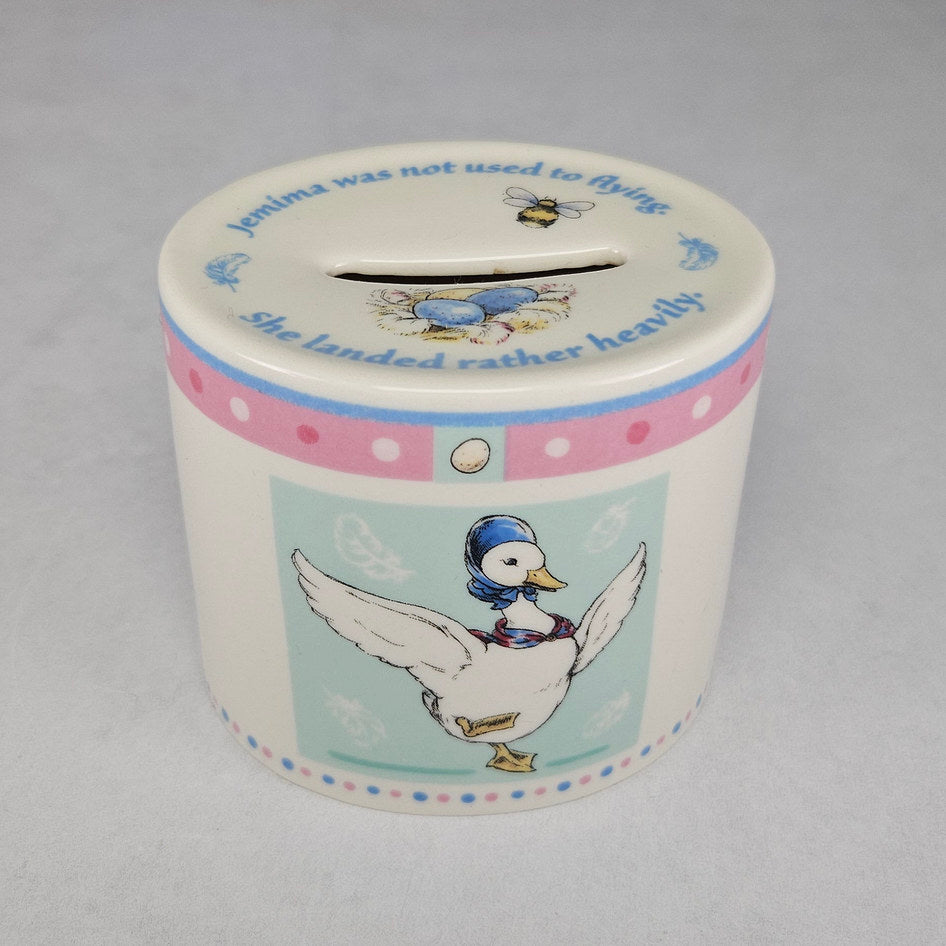 Enesco Beatrix Potter Jemima Puddle-Duck Money Box