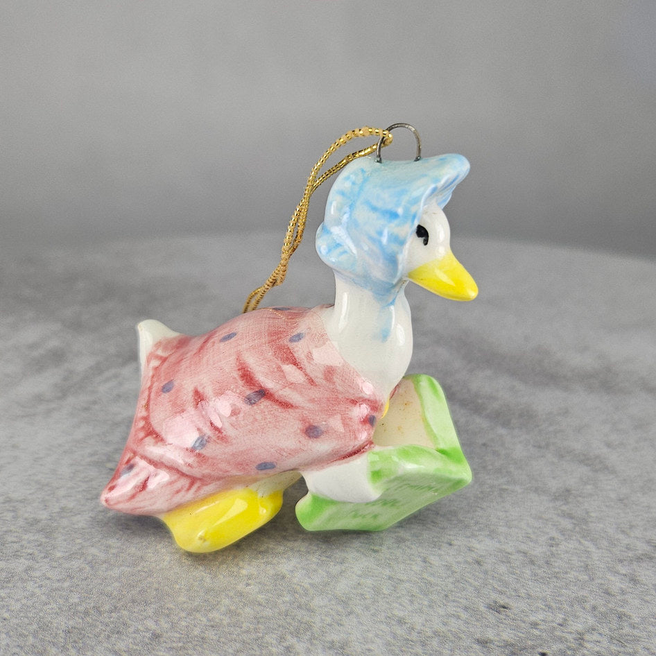 Frederick Warne Jemima Puddle-Duck Ceramic Tree Hanging