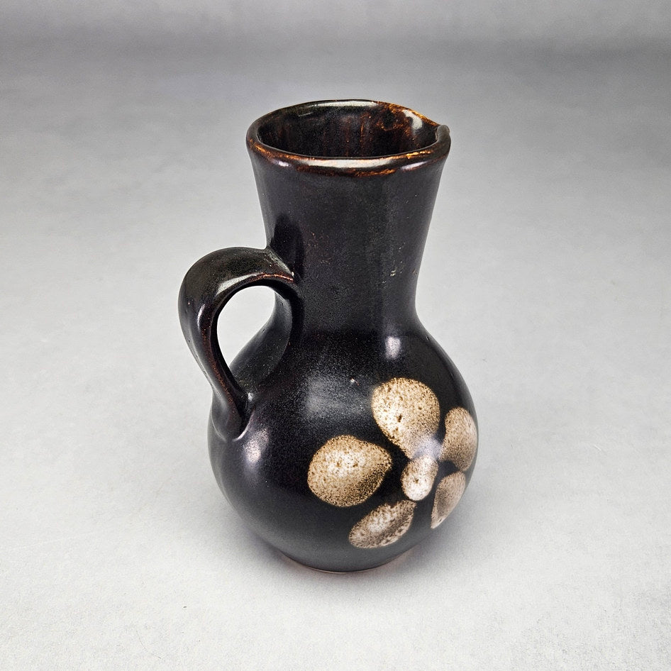 Hamburger Potteries 261 Brown Glazed Jug, view 2