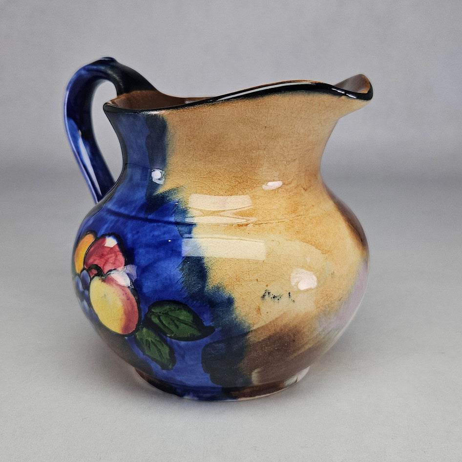 H&K Tunstall Autumn Fruit Decorated Cream Jug with Grape Motif