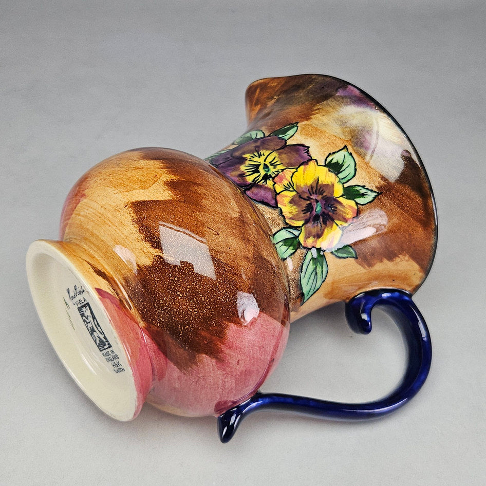 H&K Tunstall Viola Hand-Painted Floral Jug
