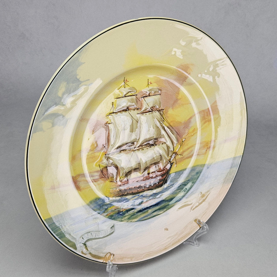 HMS Victory Famous Ships Series Plate Royal Doulton D5957