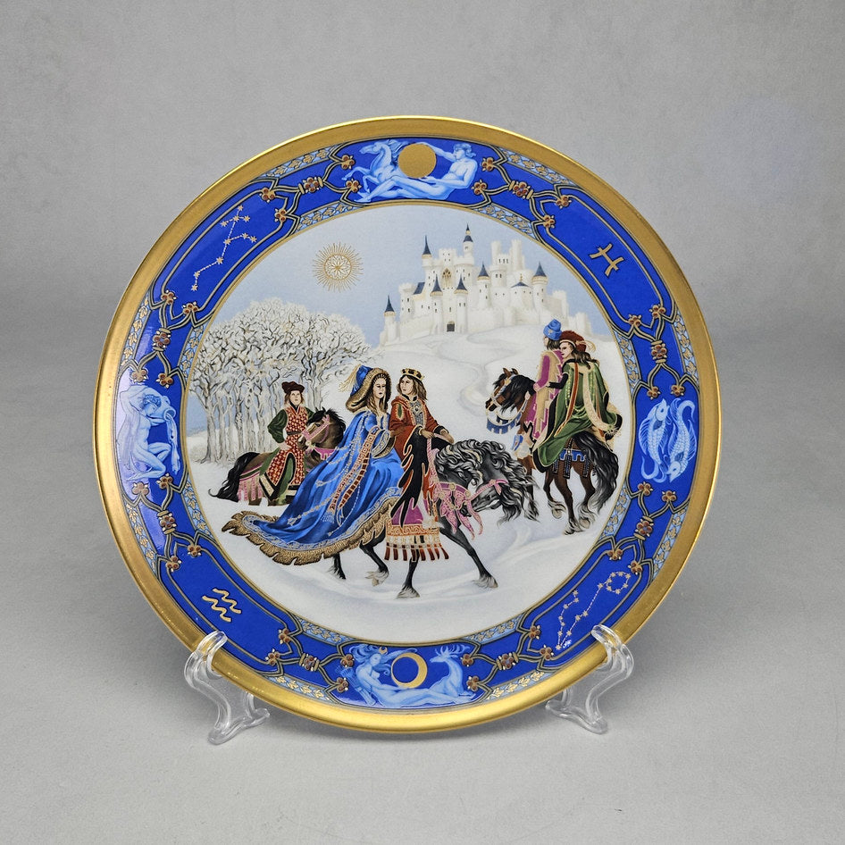 Hutschenreuther Love for All Seasons The Ride Out Wall Plate