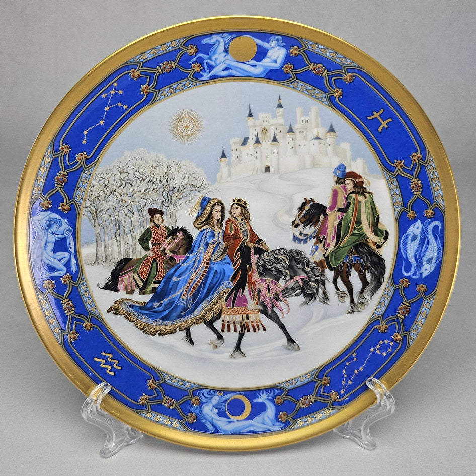 Hutschenreuther Love for All Seasons The Ride Out Wall Plate