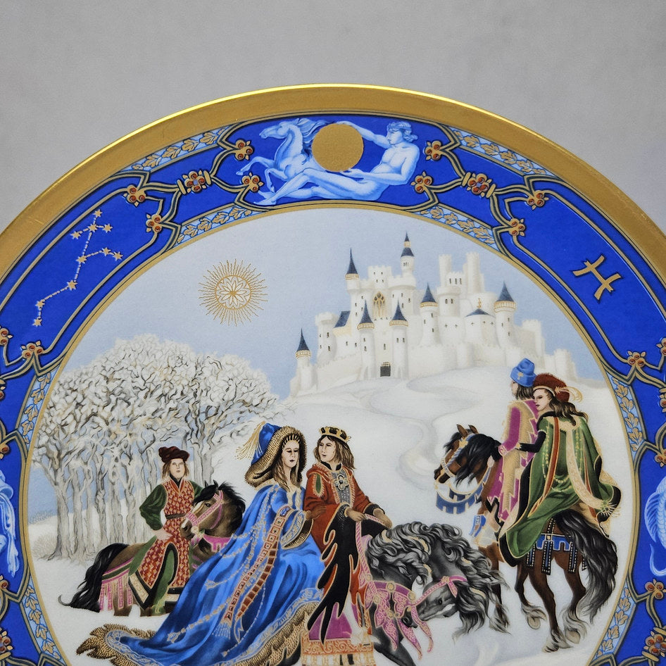 Hutschenreuther Love for All Seasons The Ride Out Wall Plate