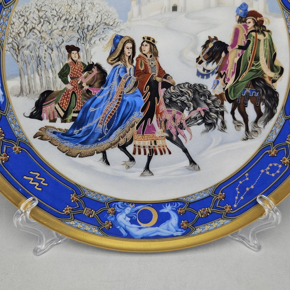 Hutschenreuther Love for All Seasons The Ride Out Wall Plate