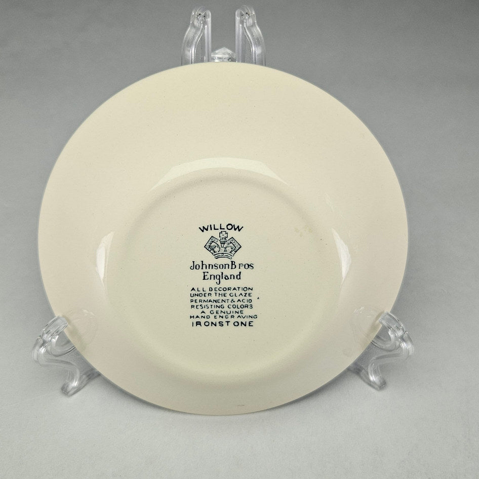 Johnson Brothers Willow Blue and White Ironstone Side Plate