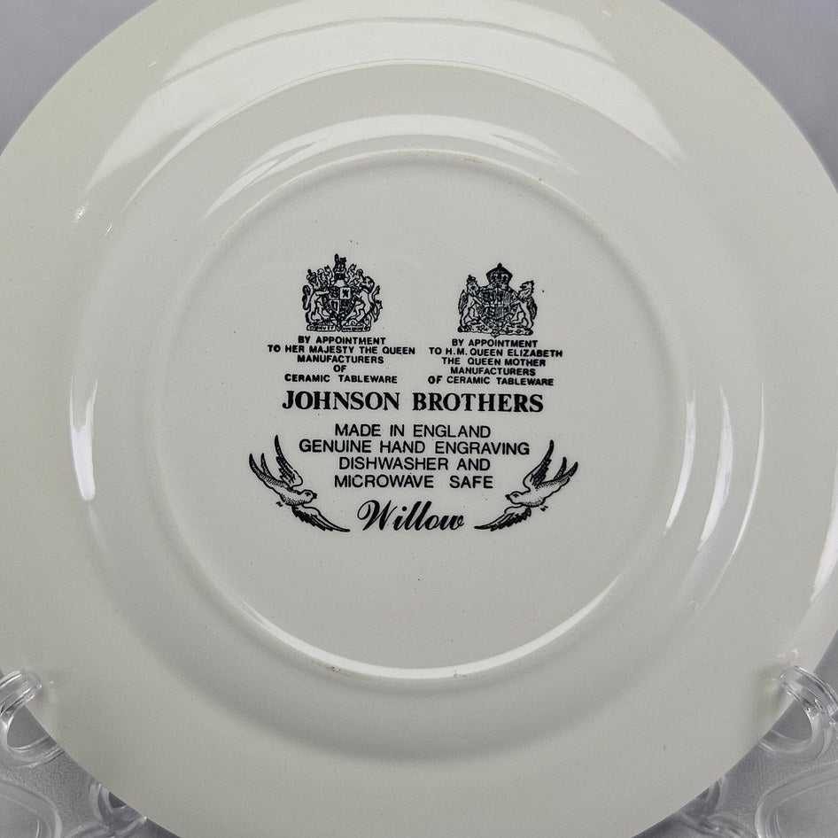 Johnson Brothers Willow Blue and White Side Plate