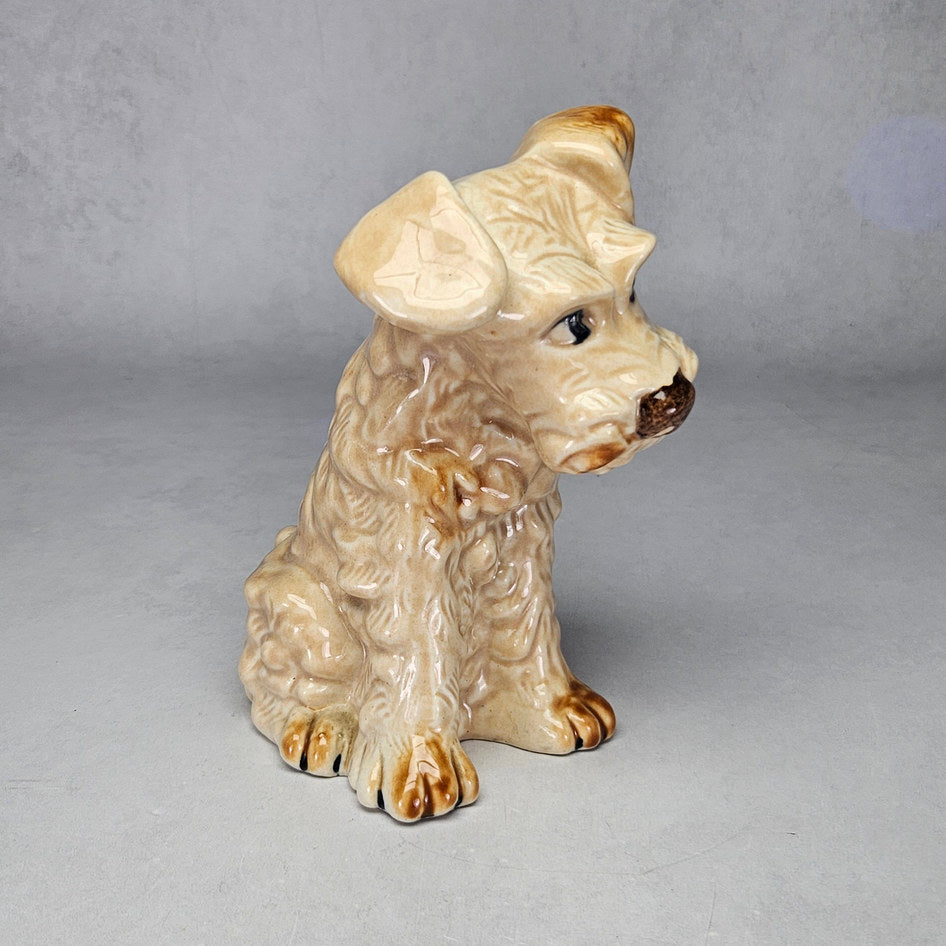 Joy China 4082 Glazed Terrier Dog Figurine, view 1