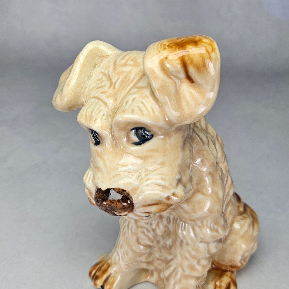 Joy China 4082 Glazed Terrier Dog Figurine, view 4