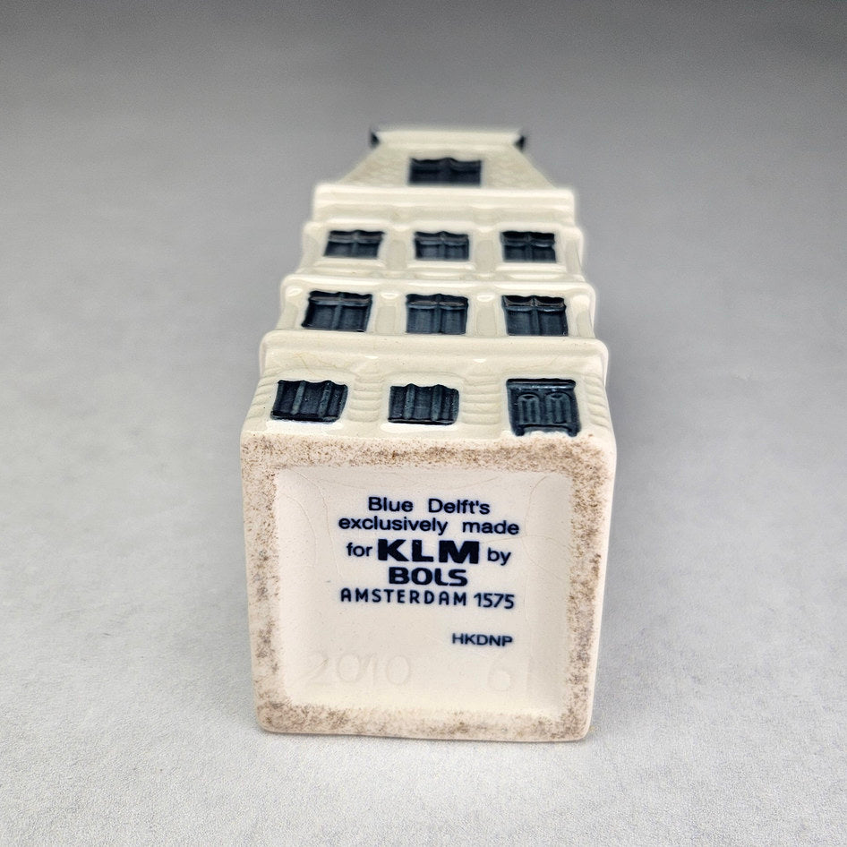 KLM Delft Blue Miniature House 61 Keizersgracht, product view 5