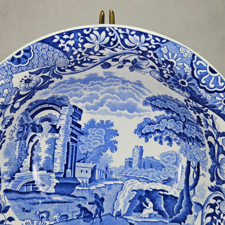 Underside of large Copeland Spode Italian serving dish