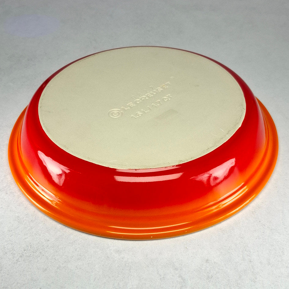 Le Creuset Volcanic Orange Stoneware Pie Dish