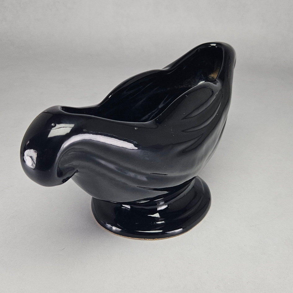 Lucia Ware Black Ceramic Mantel Vase Style 5803
