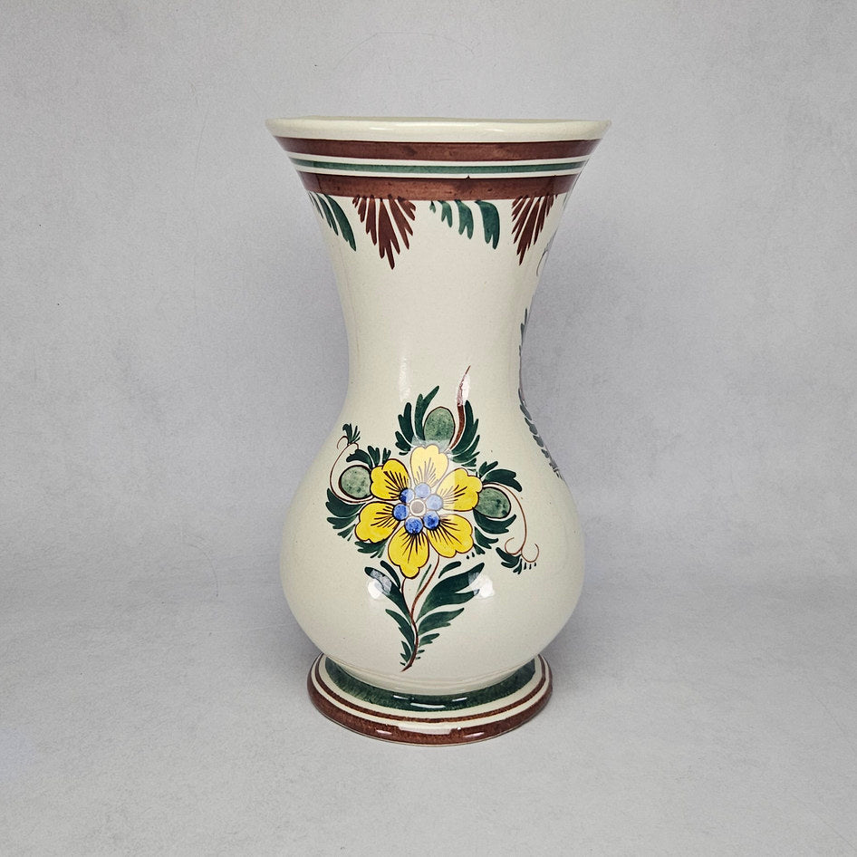 Lucia Ware Hand-Painted Sailing Boat Ceramic Vase