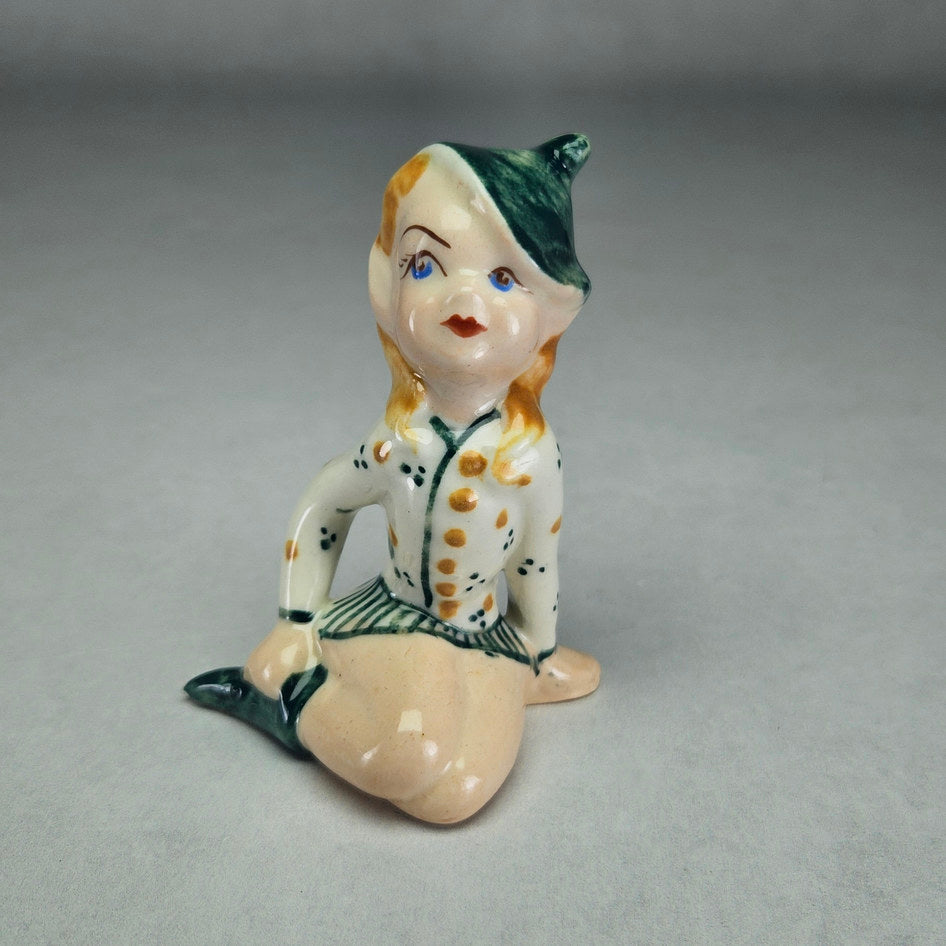 Lucia Ware Seated Pixie Ceramic Figurine, view 1