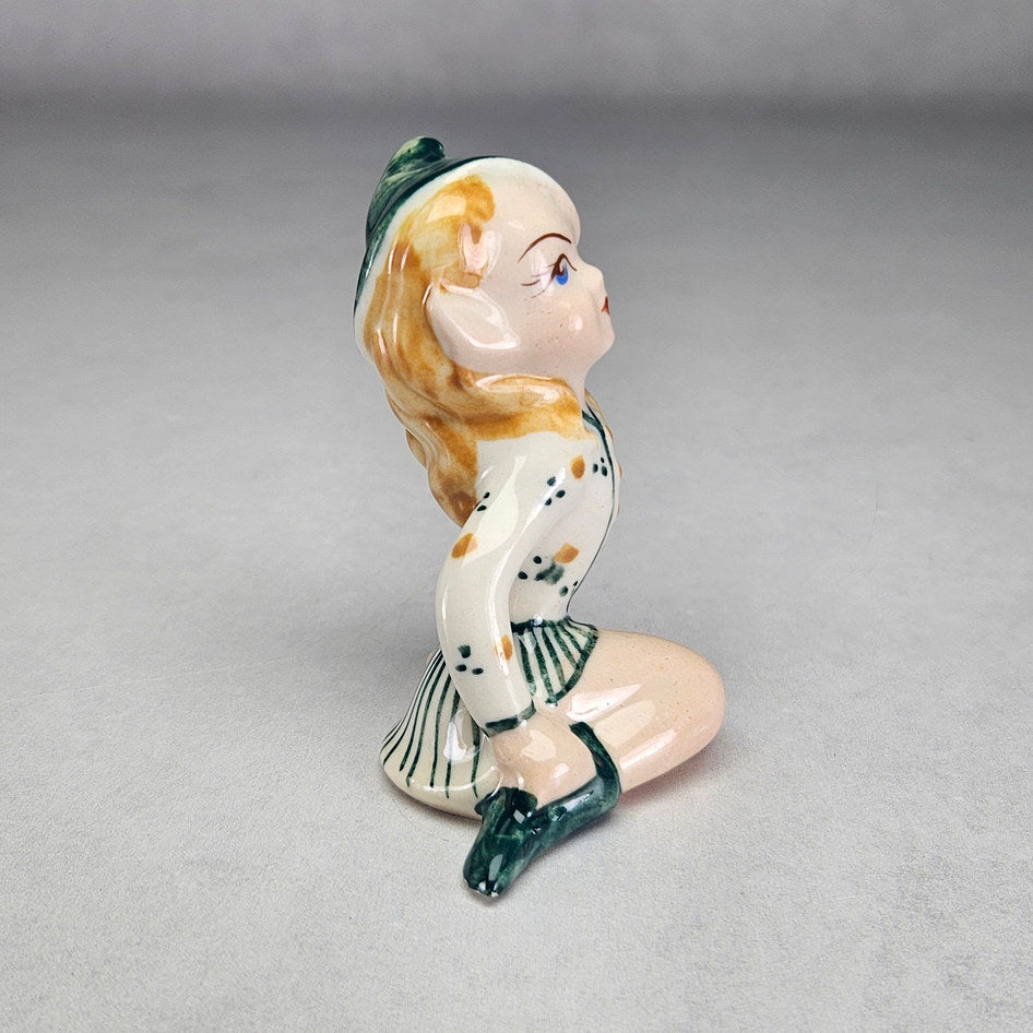 Lucia Ware Seated Pixie Ceramic Figurine, view 2